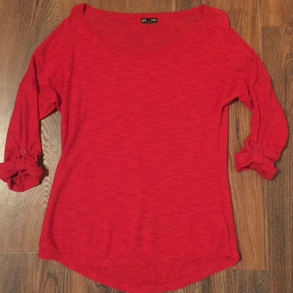 Express Red Sweater